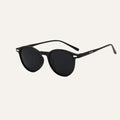 Round polarized sunglasses