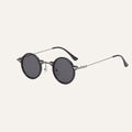 Small frame round personality hip-hop sunglasses
