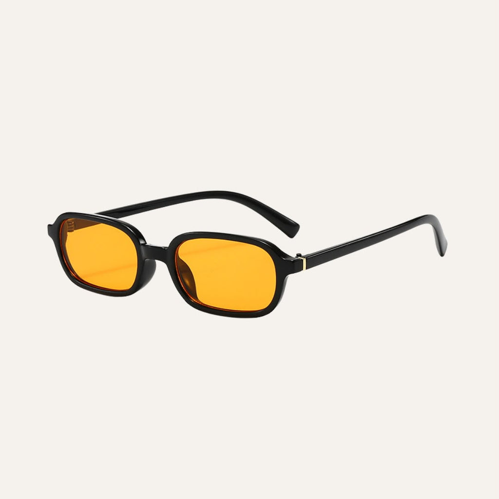 Small square, simple and elegant, versatile round face sunglasses