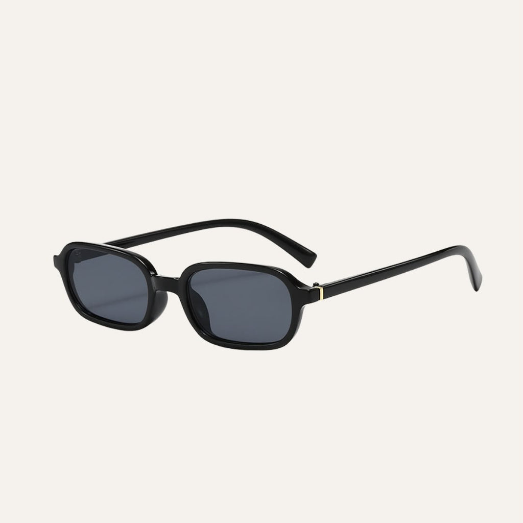 Small square, simple and elegant, versatile round face sunglasses