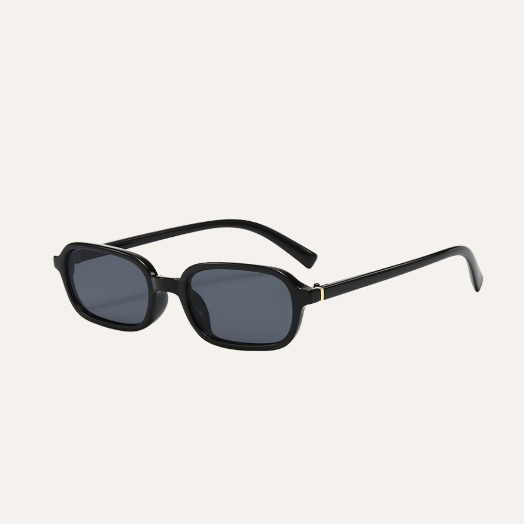 Small square, simple and elegant, versatile round face sunglasses