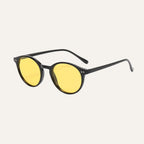 Round polarized sunglasses